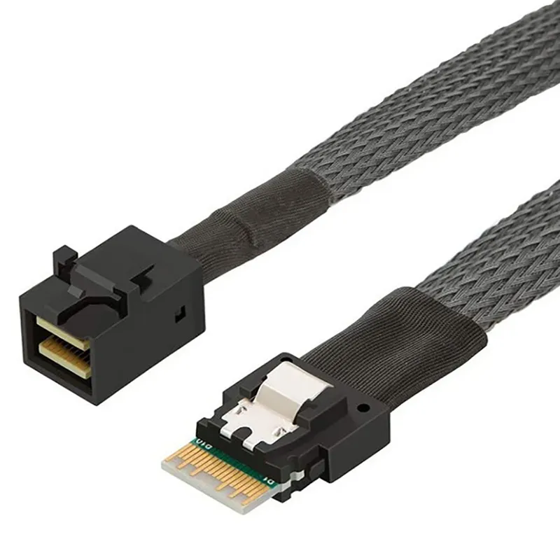 Slim SAS 8654 4i to 8643 Adapter Cable SFF-8654 4i To SFF-8643 SAS Conversion Cable