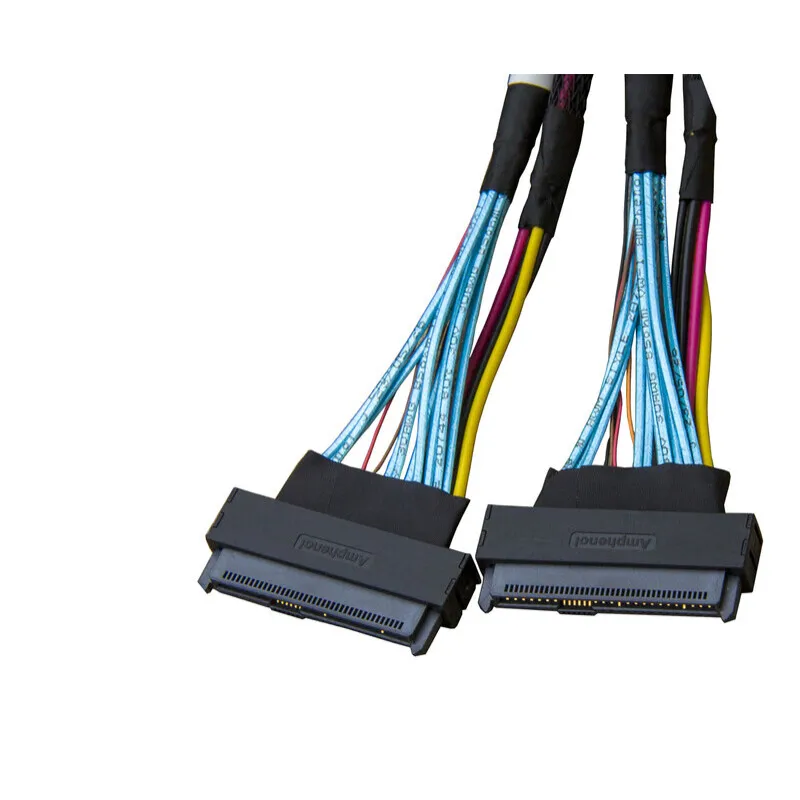 MCIO 8i To 2×SFF-8639 U.2 Breakout Cable