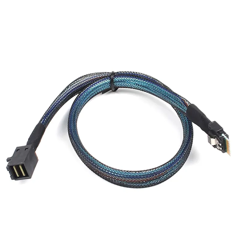 Slim SAS 8654 4i to 8643 Adapter Cable SFF-8654 4i To SFF-8643 SAS Conversion Cable