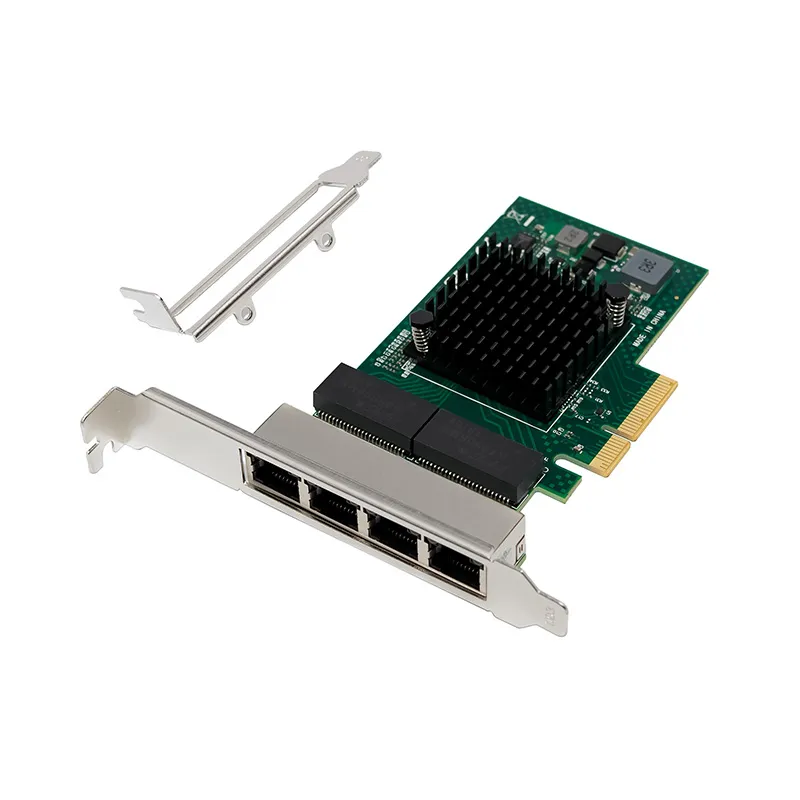 PCI-E X4 QUAD RJ45 NIC Broadcom BCM5719