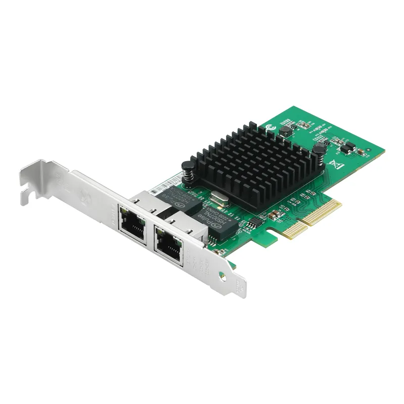 PCI-E X4 DUAL RJ45 NIC Intel 82576