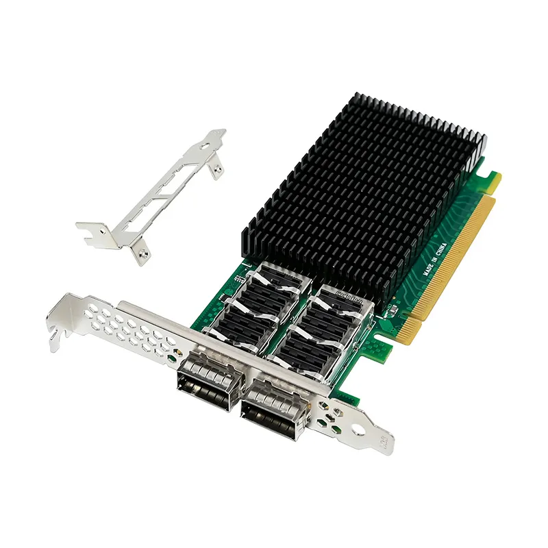 PCIe4.0 X16 DUAL QSFP28 NIC Mellanox MCX556A-EDAT