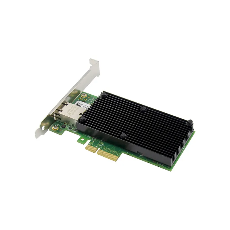 PCI-E X4 SINGLE RJ45 NIC Intel X550-T1