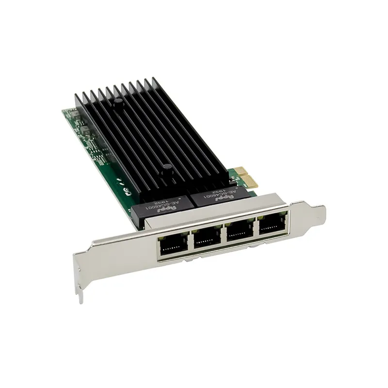 PCI-E X1 QUAD RJ45 NIC Intel 82575-T4