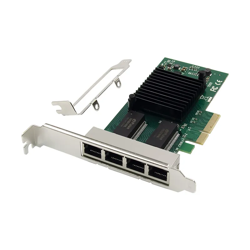 PCI-E X4 QUAD RJ45 NIC Intel I350-AM4