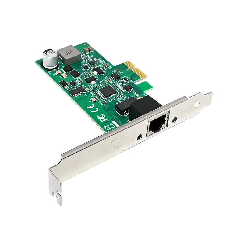 PCIe x1 SINGLE POE RJ45 NIC WG82574L