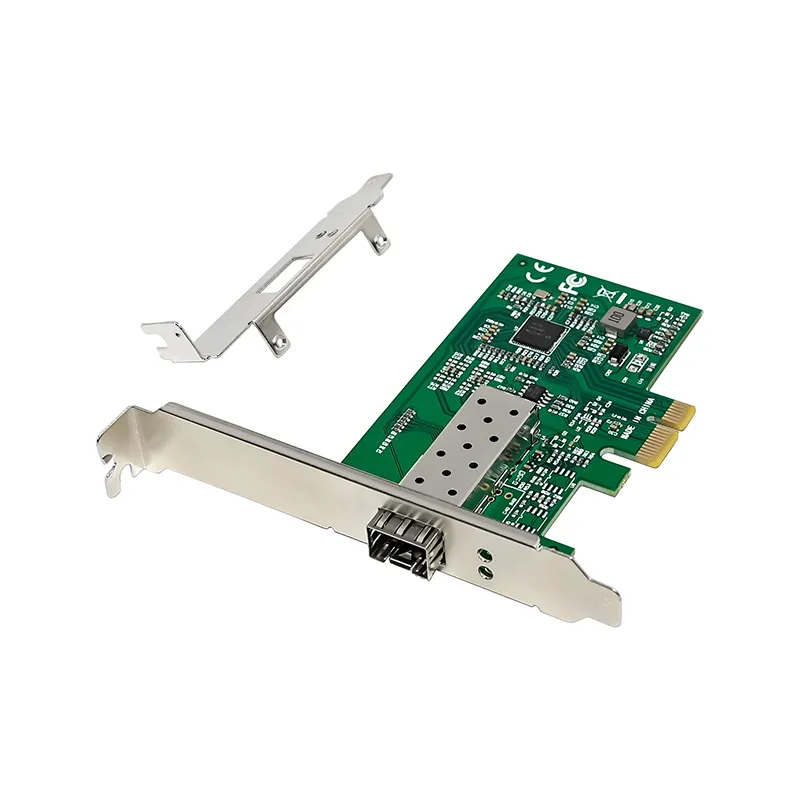 PCIe x1 SINGLE SFP NIC Intel I210-F1
