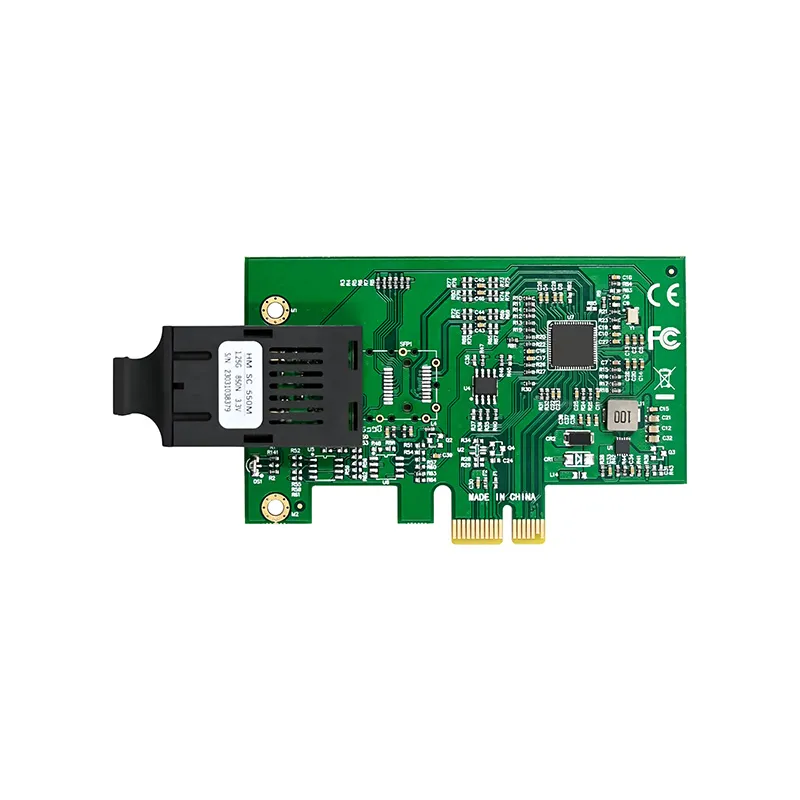 PCI-E X1 SINGLE SC FIBER NIC Intel I210-F1