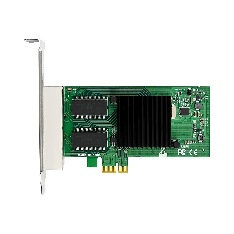 PCI-E X1 QUAD RJ45 NIC Intel I350-T4