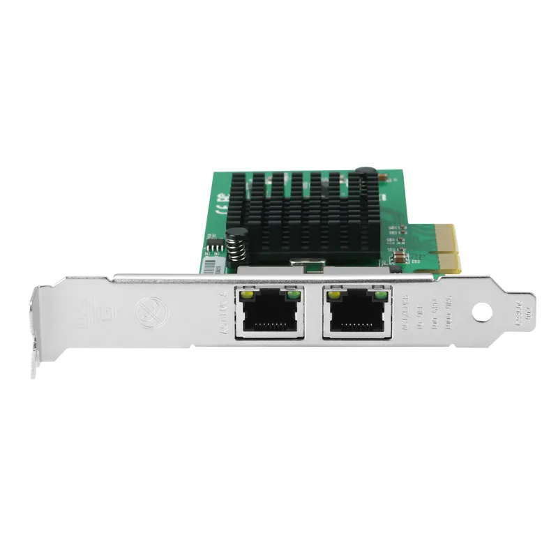 PCI-E X4 DUAL RJ45 NIC Intel 82576