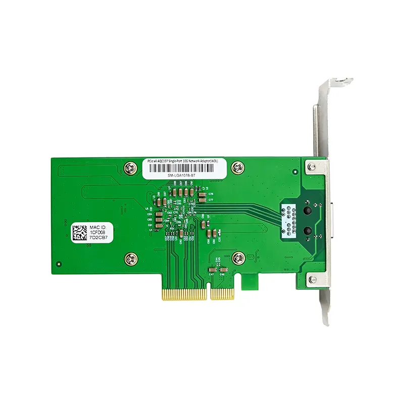 PCIe x4 SINGLE RJ45 NIC AQC107