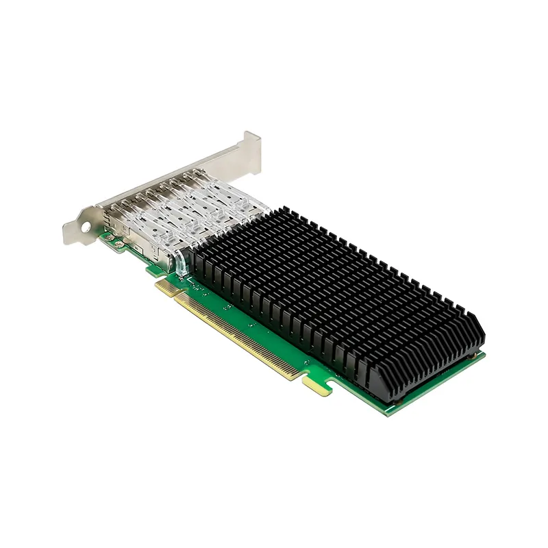 PCIe4.0 x16 QUAD SFP28 NIC Intel E810-XXVDA4