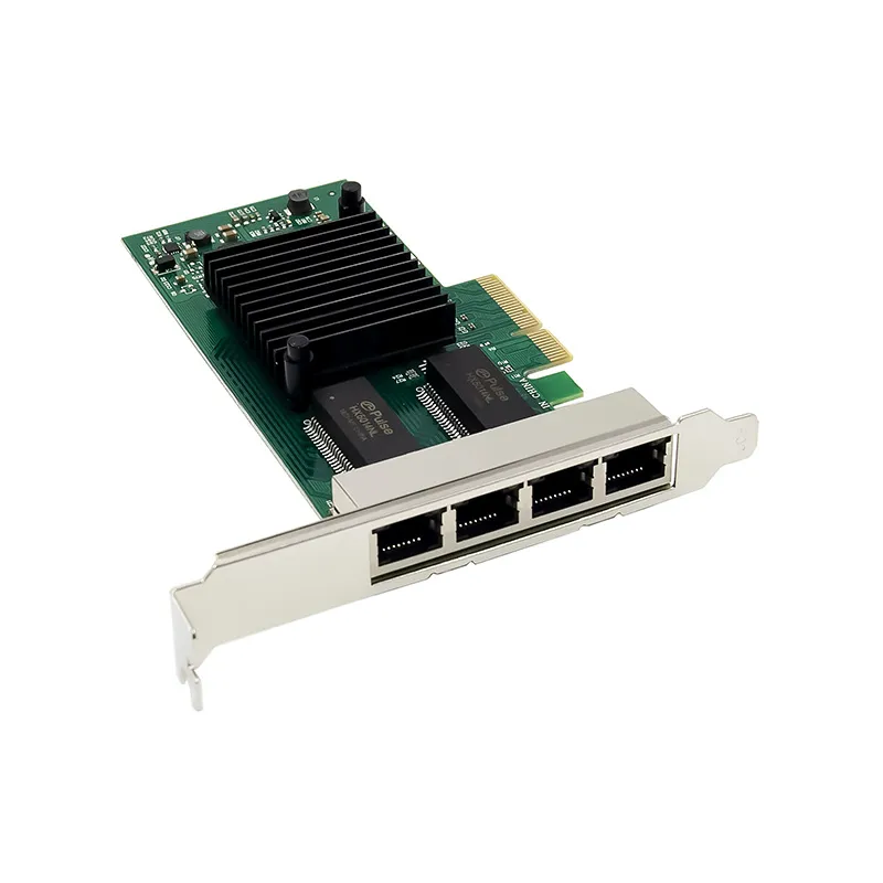 PCI-E X4 QUAD RJ45 NIC Intel I350-AM4