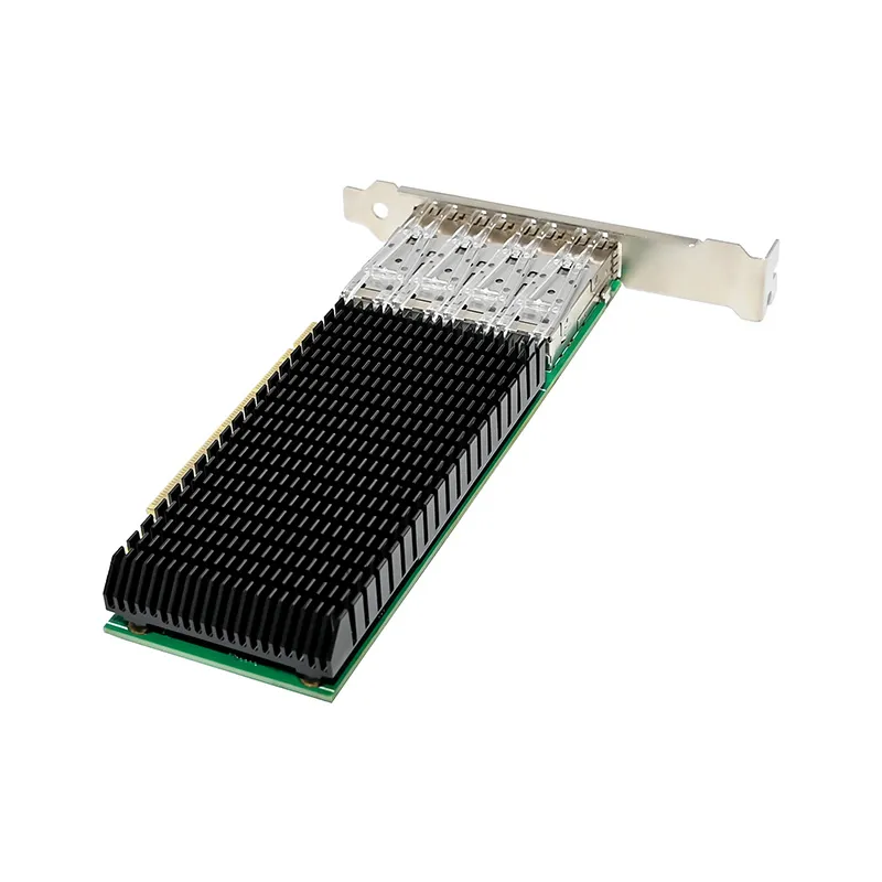 PCIe4.0 x16 QUAD SFP28 NIC Intel E810-XXVDA4