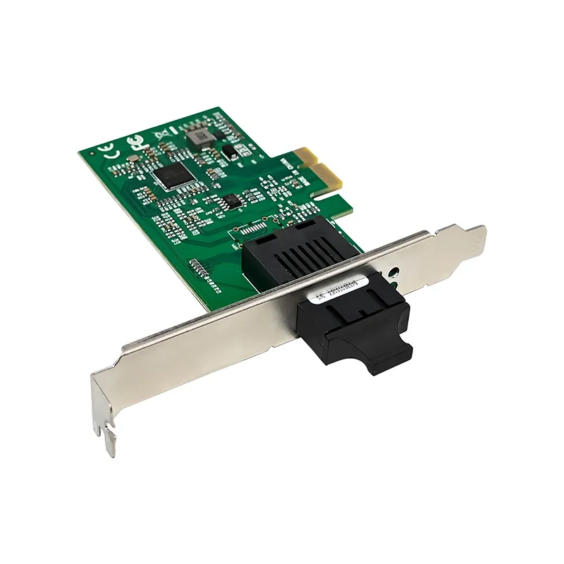 PCI-E X1 SINGLE SC FIBER NIC Intel I210-F1