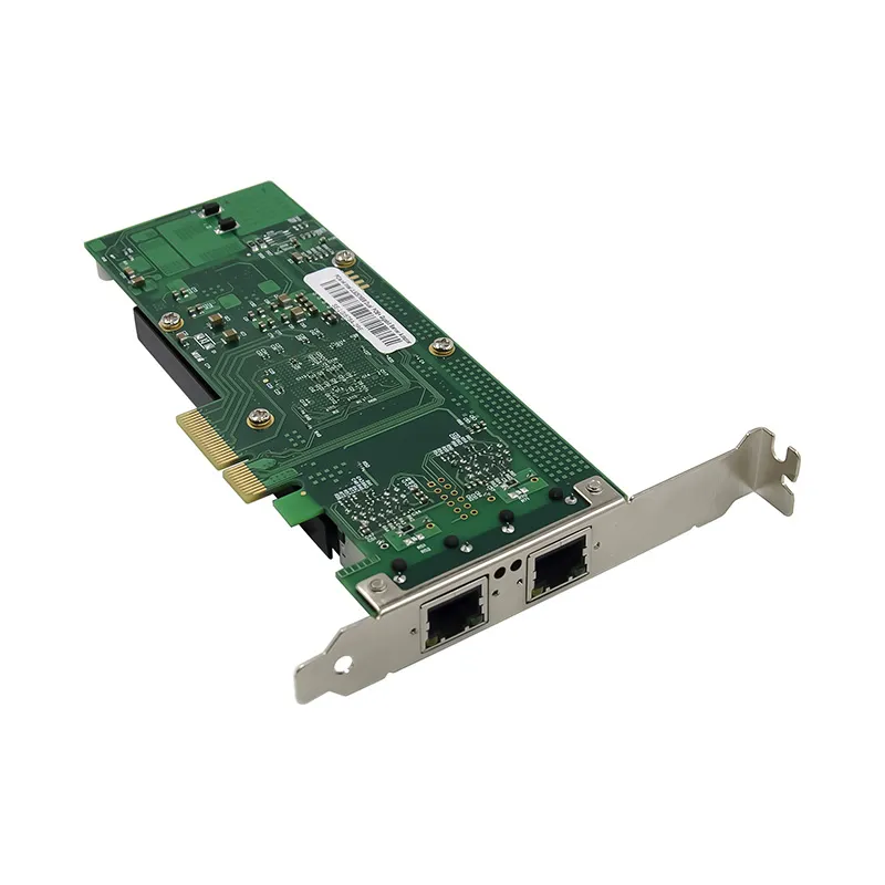 PCI-E X4 DUAL POE RJ45 NIC Intel 82576 PoE