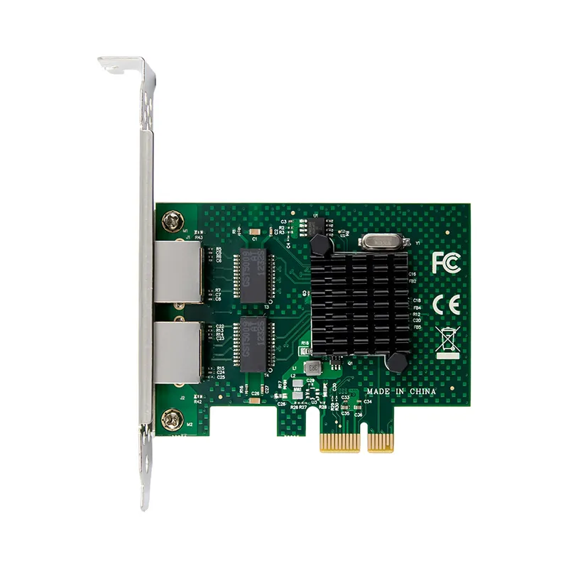 PCIe x1 DUAL RJ45 NIC Broadcom BCM5720