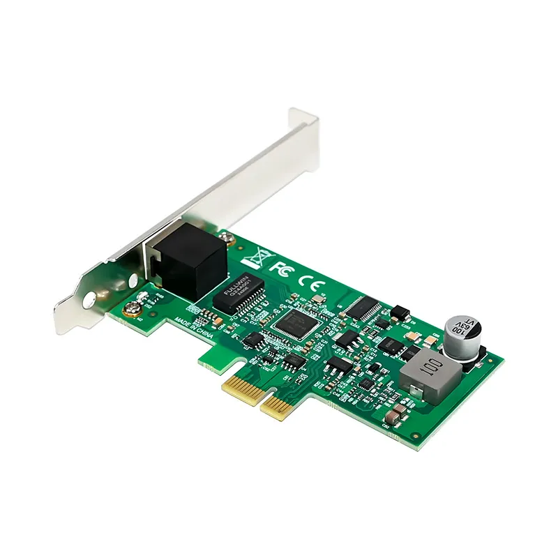 PCIe x1 SINGLE POE RJ45 NIC WG82574L