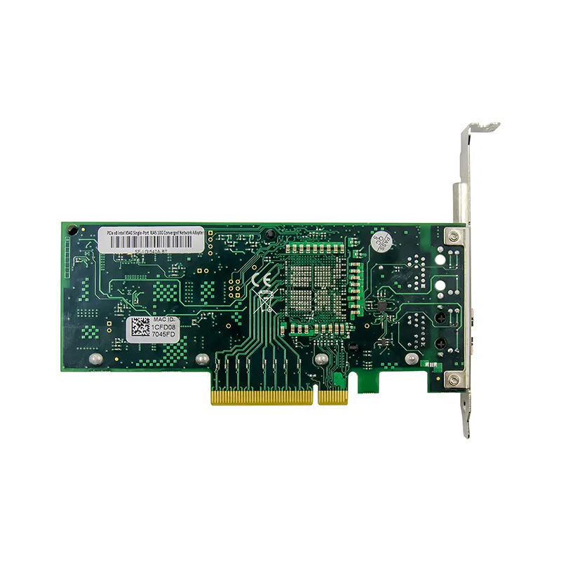 PCI-E X8 SINGLE RJ45 NIC Intel X540-T1