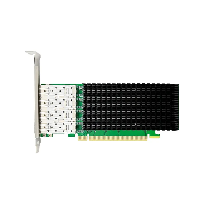 PCIe4.0 x16 QUAD SFP28 NIC Intel E810-XXVDA4