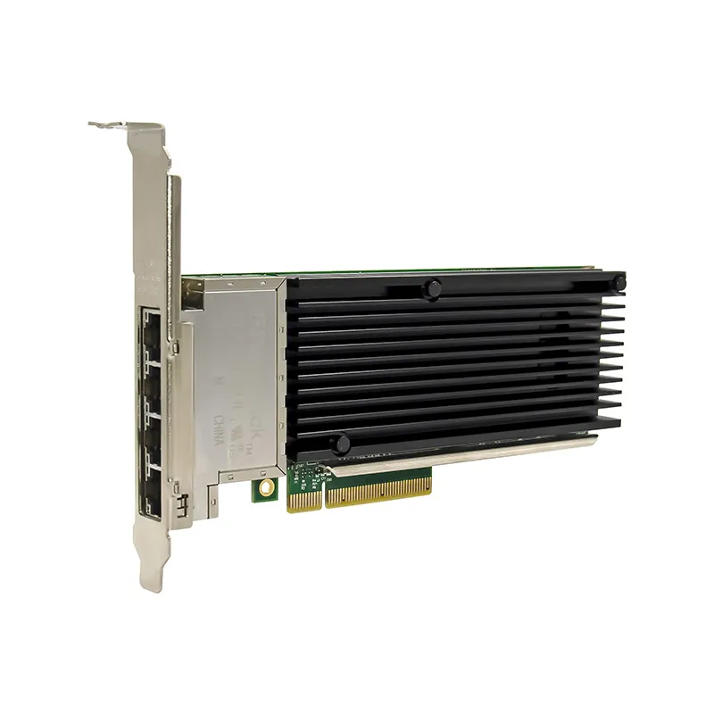 PCI-E X8 QUAD RJ45 NIC Intel X710-T4
