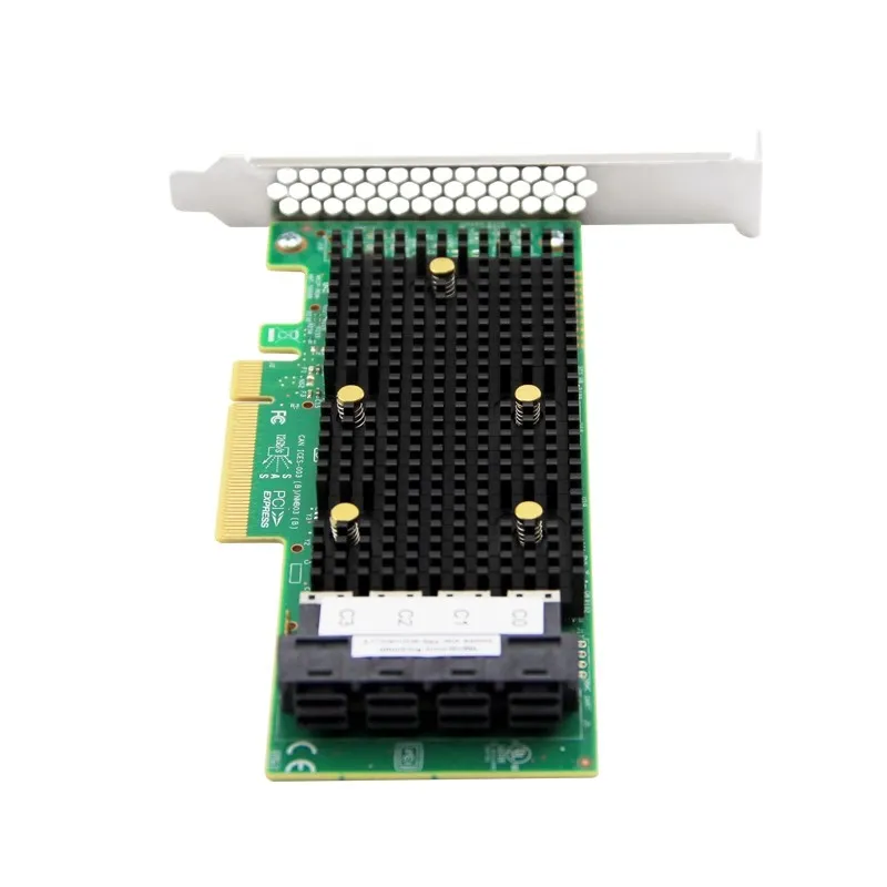 PCIe 3.0 x8 SAS/SATA/NVMe HBA Broadcom LSI 9400-16i