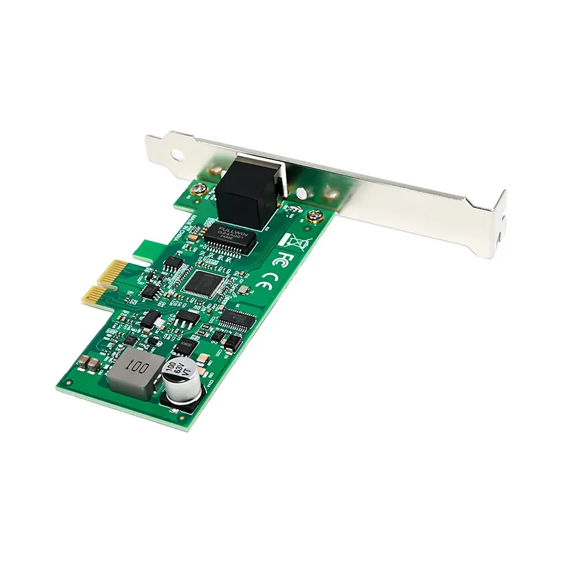 PCIe x1 SINGLE POE RJ45 NIC WG82574L