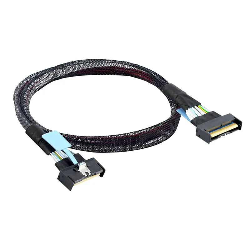 MCIO to Slim SAS 8654 8i Adapter Cable MCIO 8i To SFF-8654 8i Conversion Cable